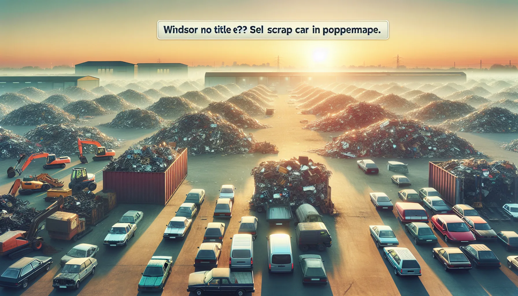 Windsor No Title? Sell Scrap Car Without Paperwork