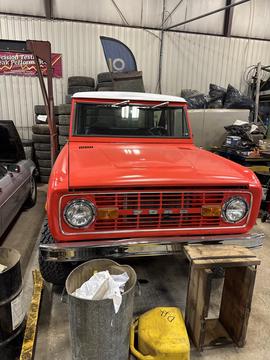 Cash ForCars | Classic Ford Bronco for Scrap Metal Recycling