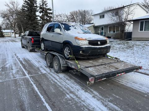 Cash ForCars | Junk Car Removal of a Buick Rendezvous for Scrap Recycling