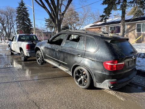 Cash ForCars | Junk Car BMW X5 Ready for Scrap Metal Removal